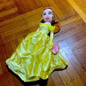 New Disney Princess Live Plush “Belle” doll